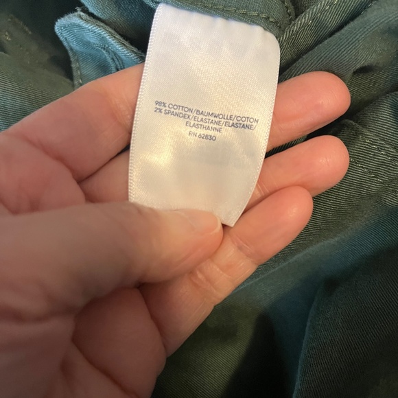 Lands' End High Rise Chino Utility Straight Leg Pants - Picture 4 of 11